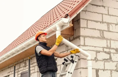 Pose et remplacement de gouttières à Charonville